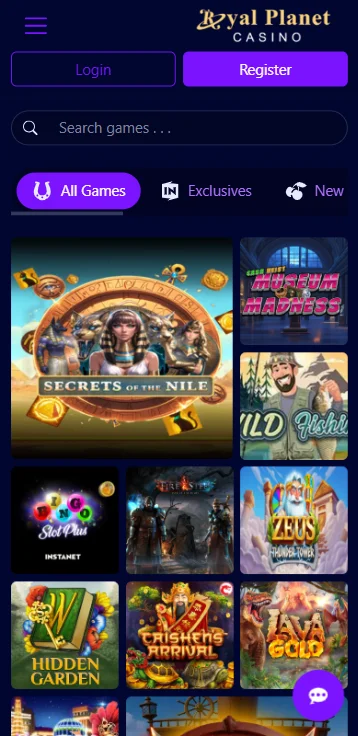 web version for mobile phone
